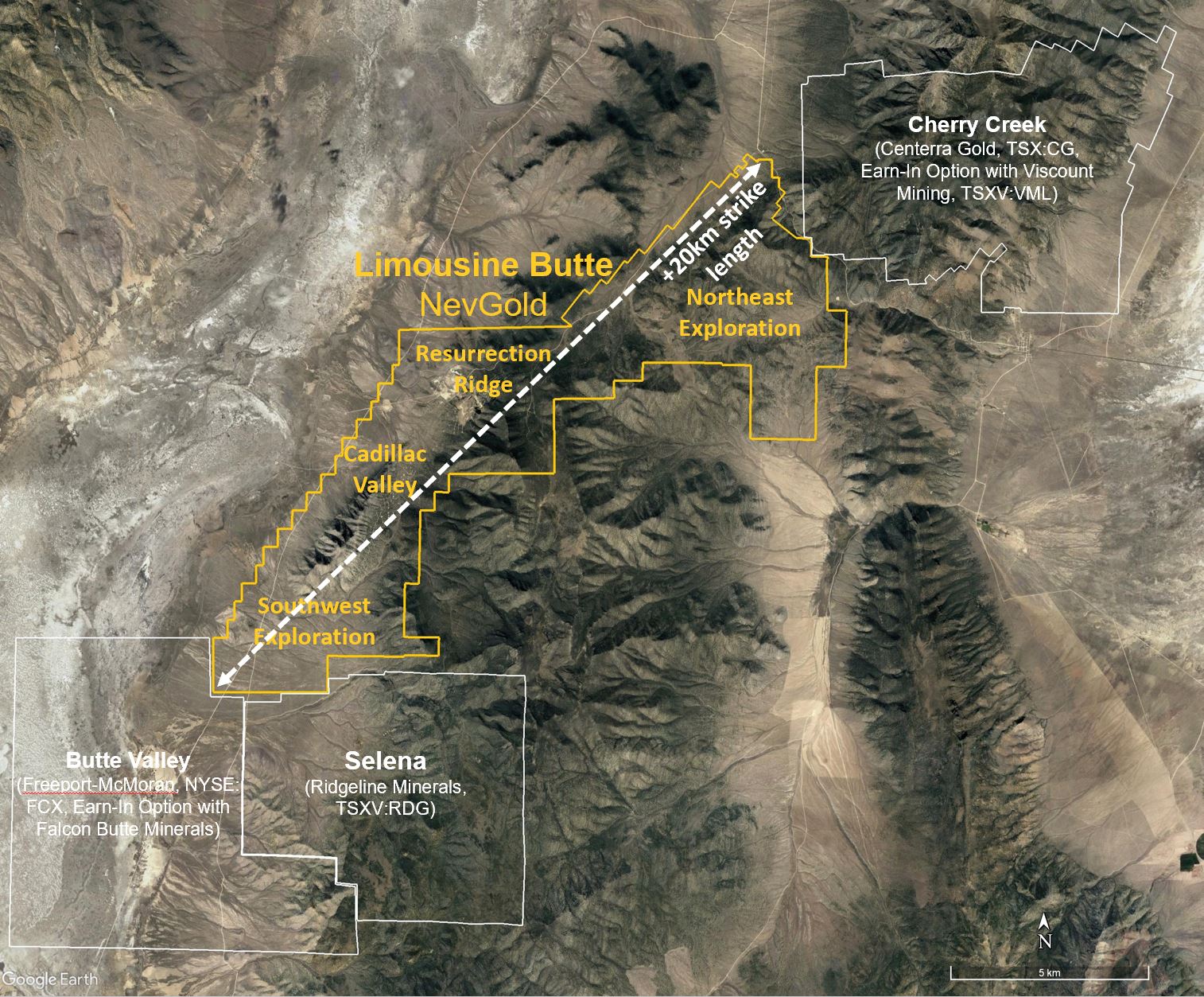 f2255925 692f 4659 9481 b48f401c8e23 NevGold Intercepts 0.53 g/t Oxide Au over 74.7 Meters And Expands The Mineralized Footprint Over 100 Meters At Resurrection Ridge
