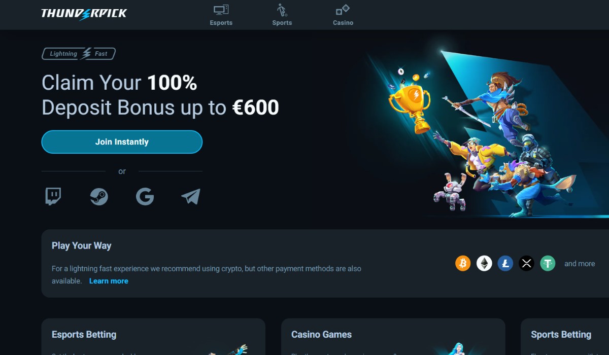 Thunderpick Bonus