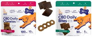 D Oh Gee CBD Dog Chewies and Bites Combo