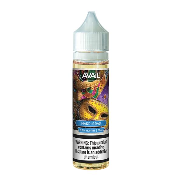 AVAIL’s Mardi Gras E-Liquid Nicotine Product