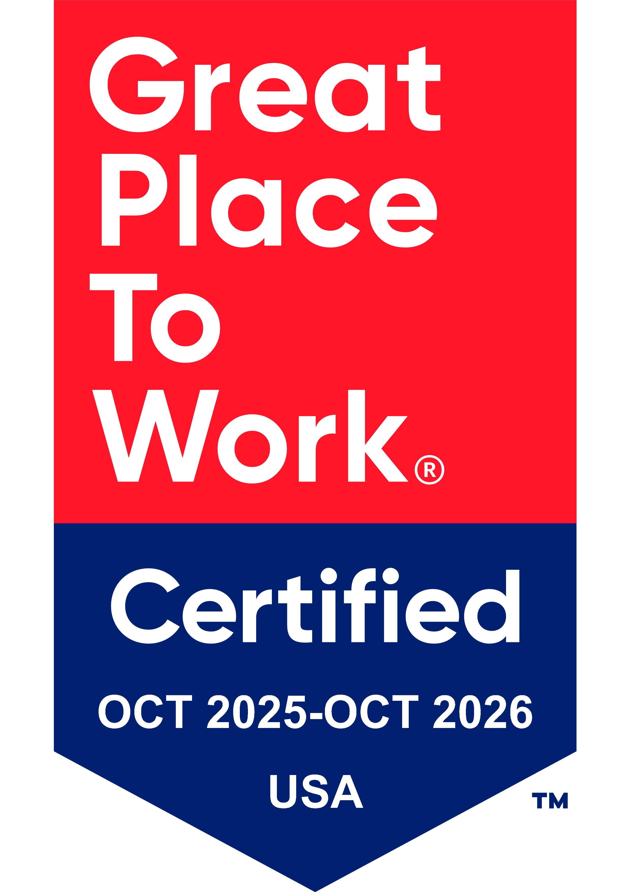 SAM's 2025 GPTW Badge 