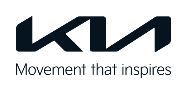 New Kia logo and brand slogan