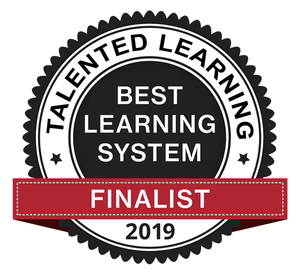 eLogic Learning received the best learning system finalist award from Talented Learning in the category of Continuing Education.