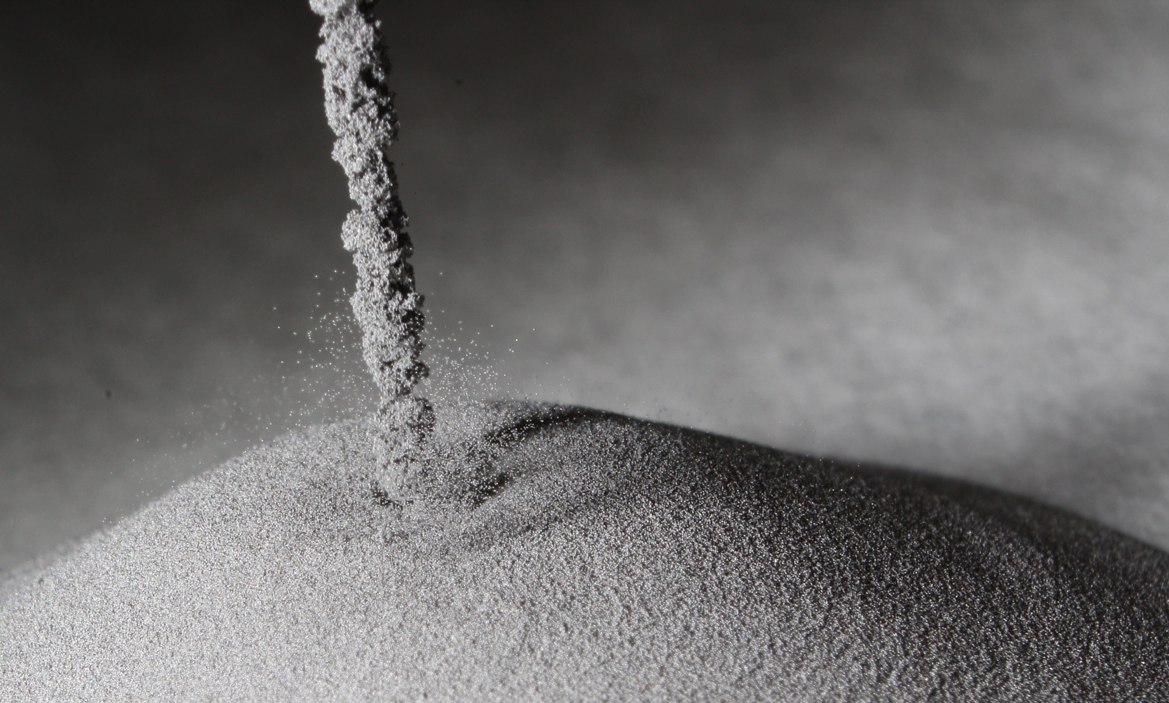 PyroGenesis titanium metal powder as produced by its NexGen plasma atomization system.
