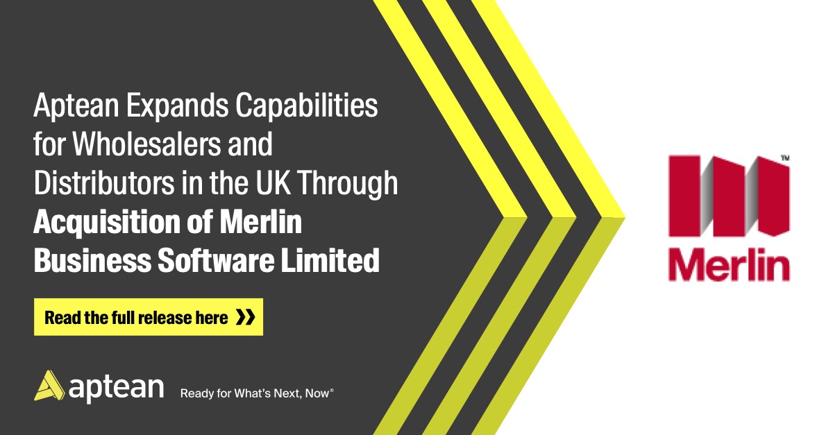 Aptean Acquires Merlin Business Software