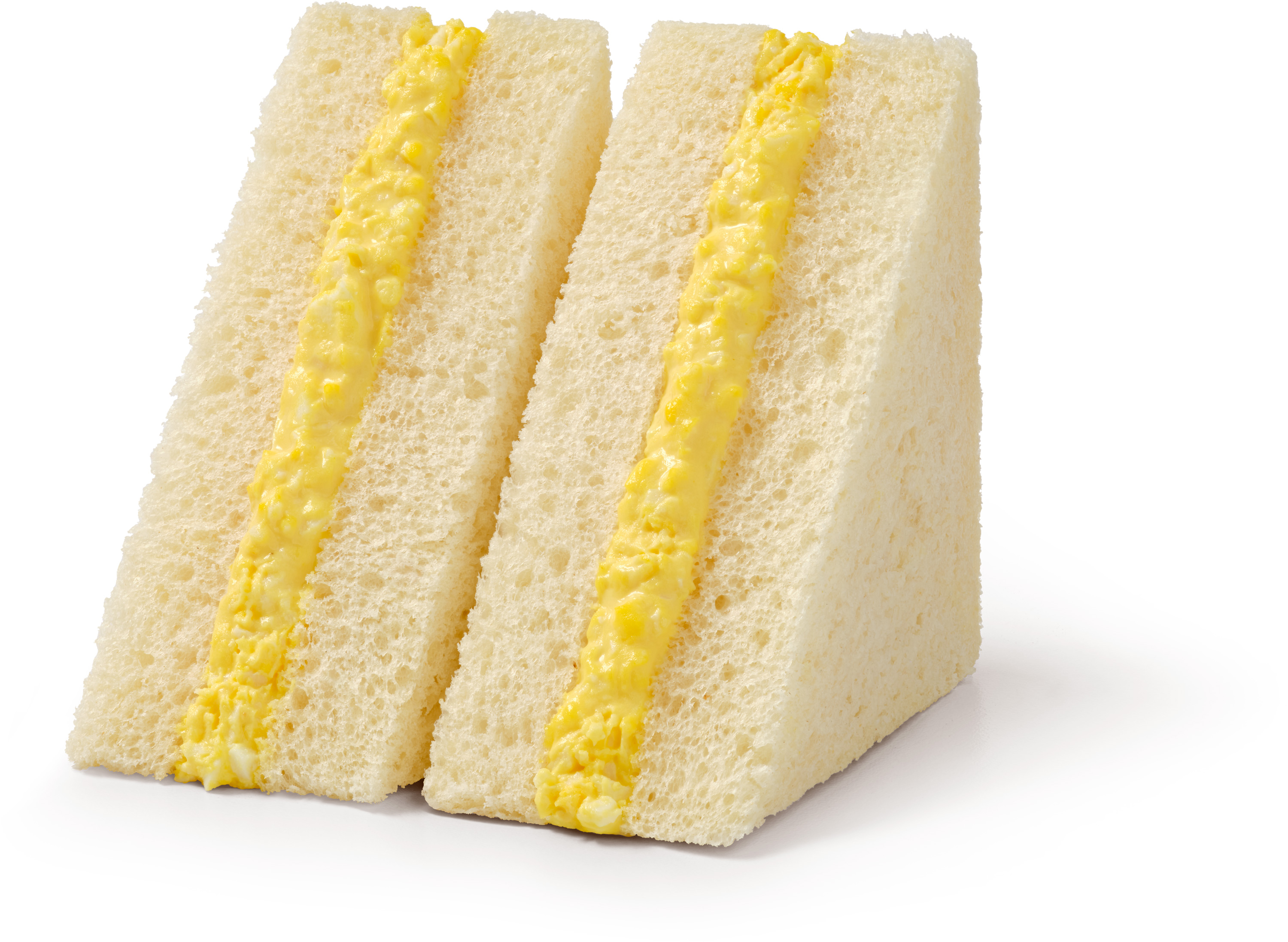 Japanese Style Egg Salad Sandwich Vertical