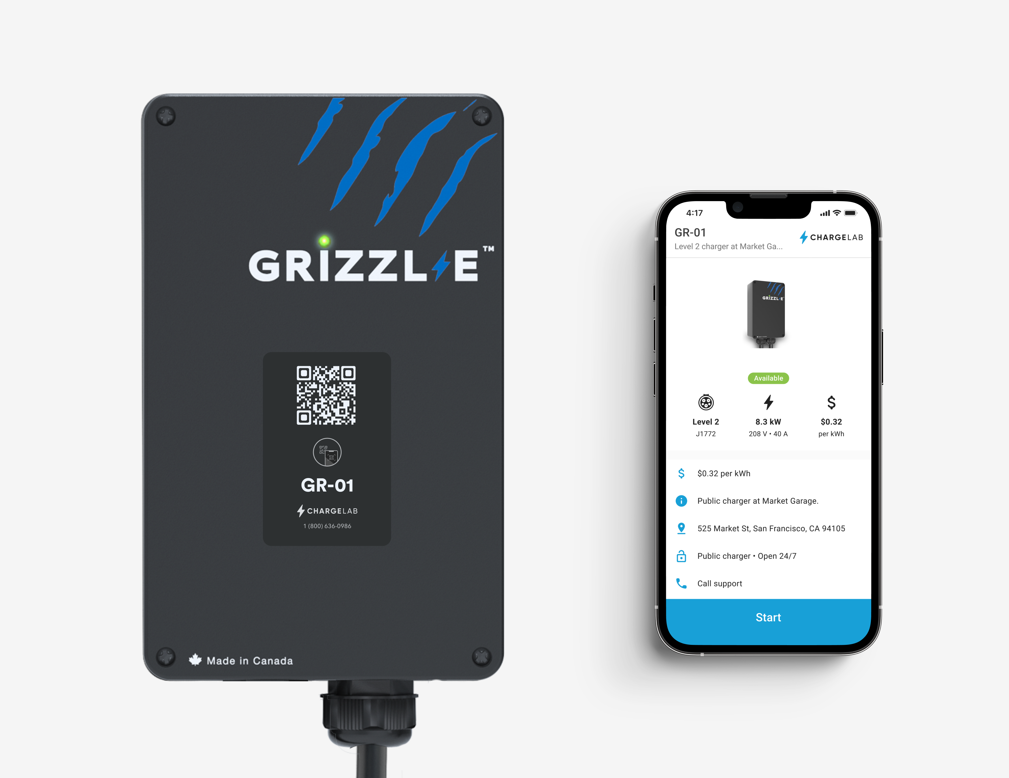 Grizzl-E Smart Commercial Bundle