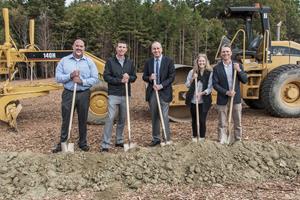 TRI Pointe Homes Carolinas recently broke ground on one of three new neighborhoods in Farmington, a new master-planned community by MPV Properties in Harrisburg, N.C. 