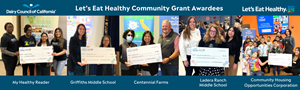 Community Grant Check Presentations