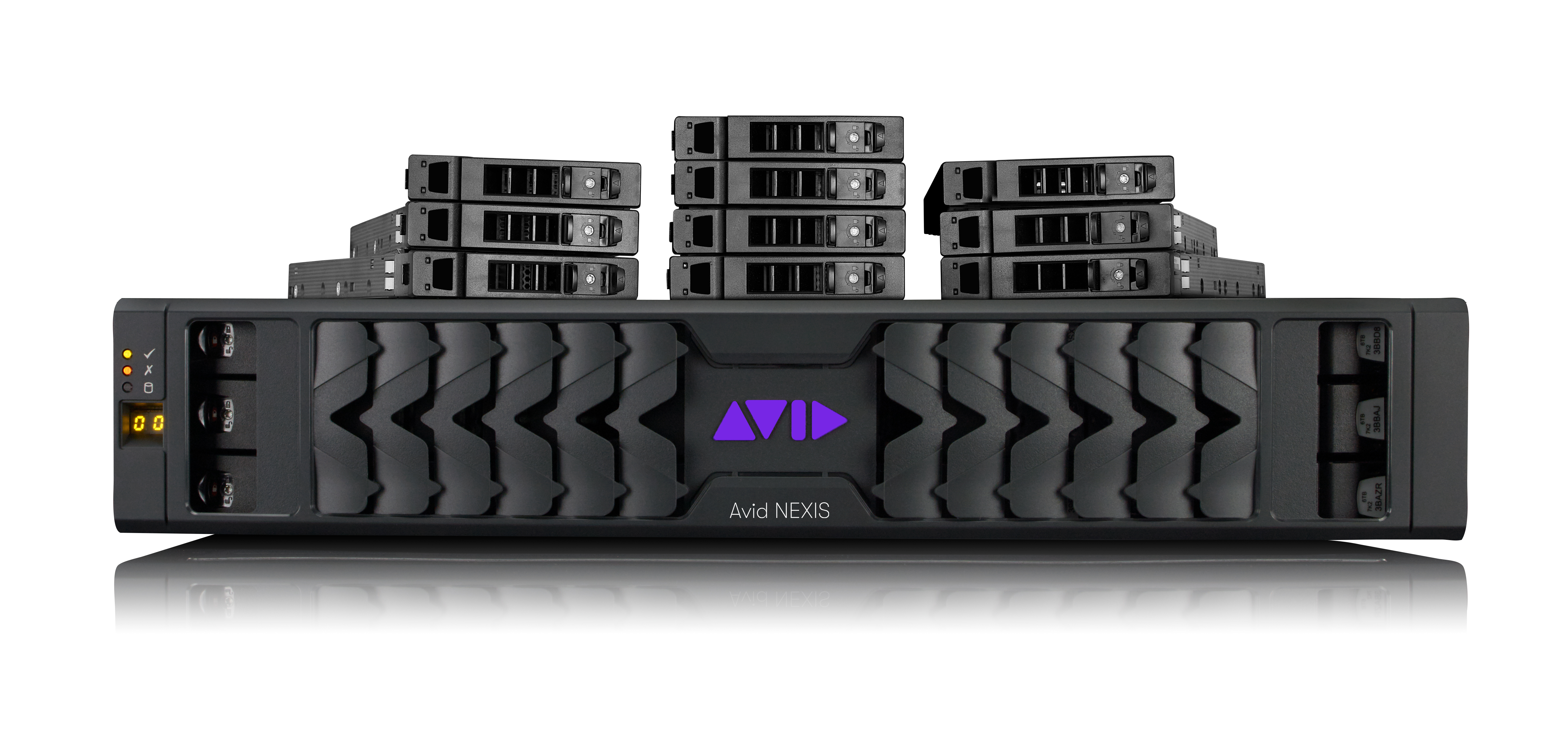 Avid's NEXIS F2 SSD accelerates ultra high-resolution video workflows