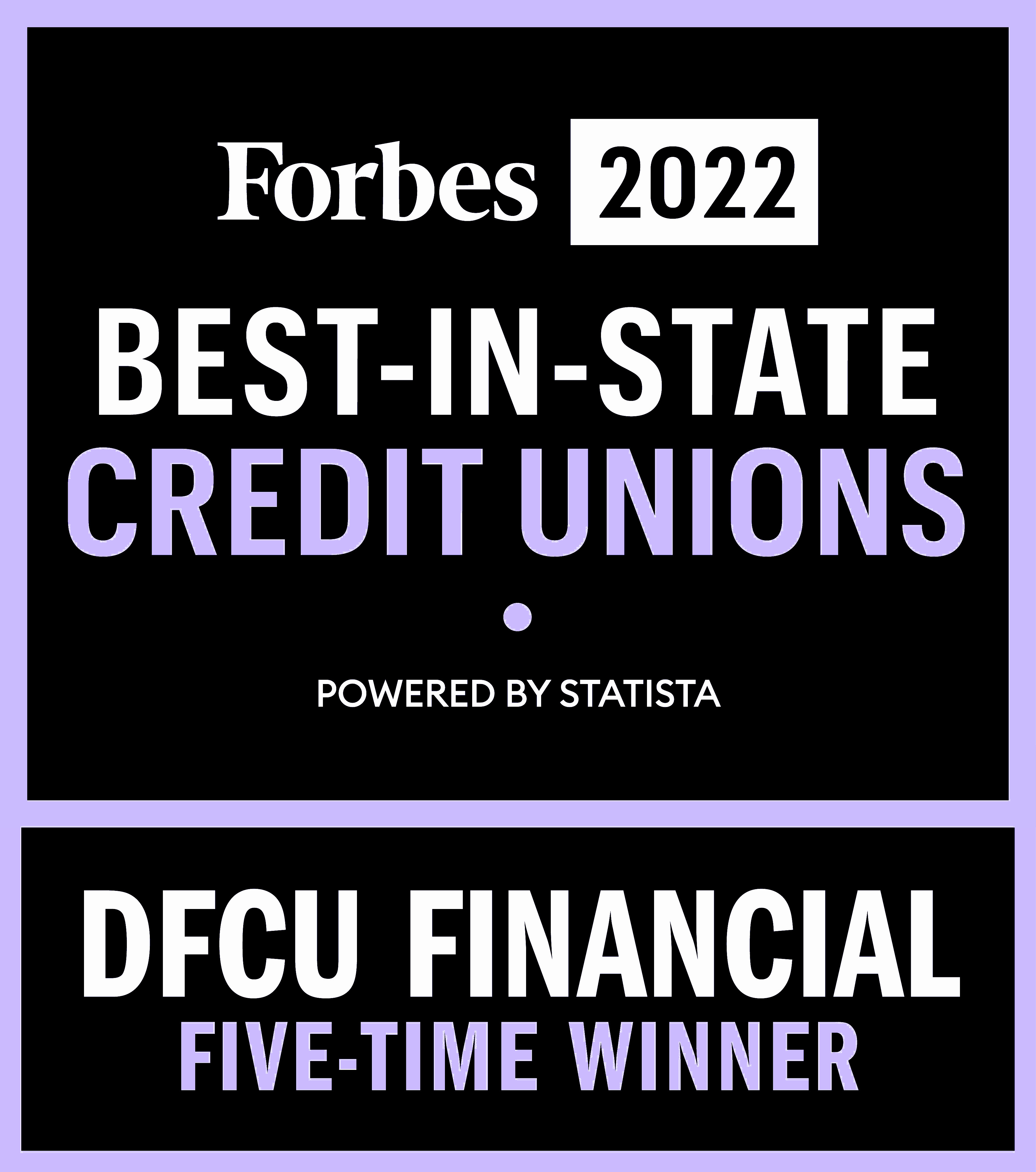 Forbes Ranks DFCU Financial Best-in-State Credit Union for Fifth Consecutive Year thumbnail