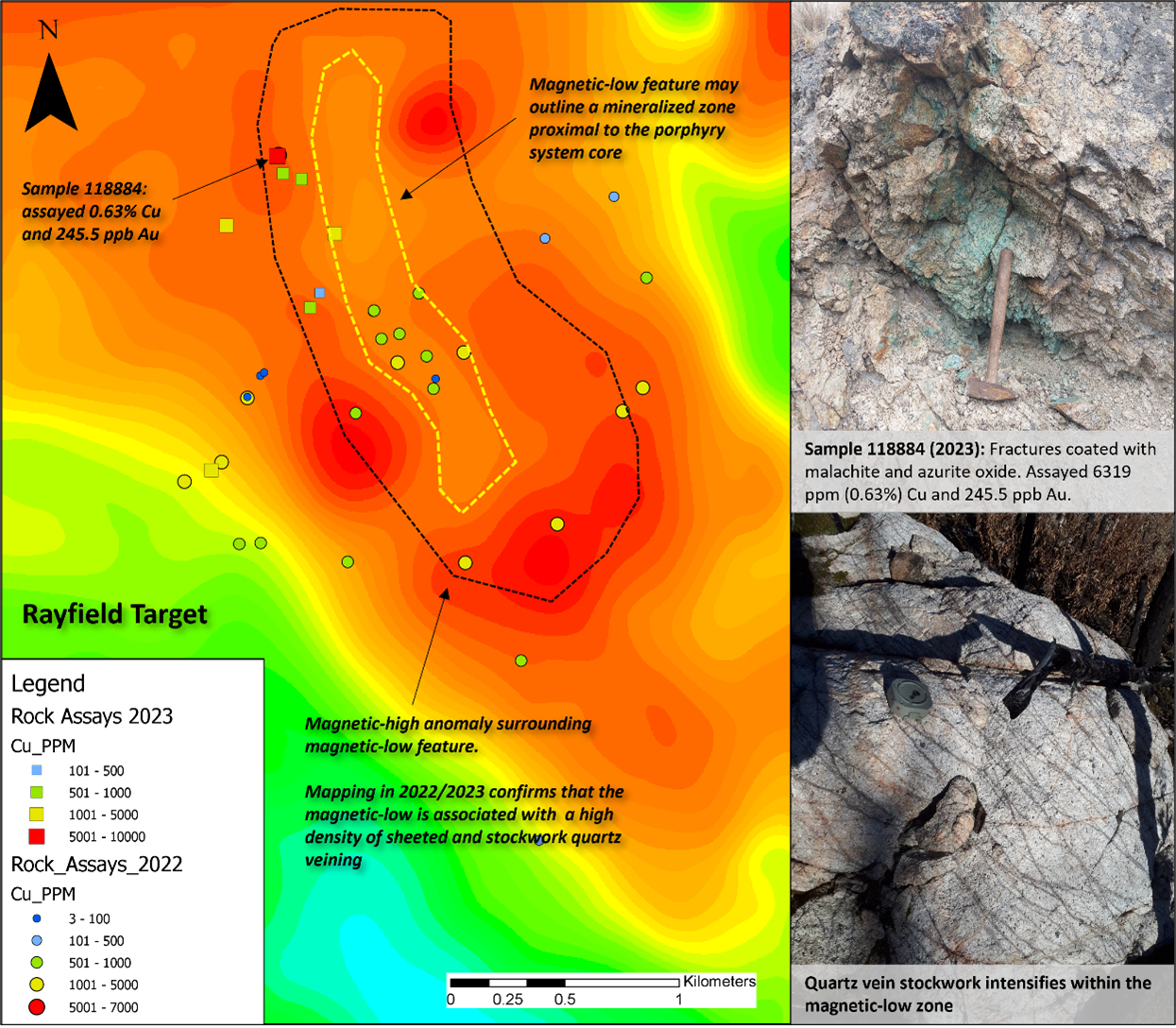 Golden Sky Continues to Expand the Semlin Porphyry-Style Target to 1.7 ...