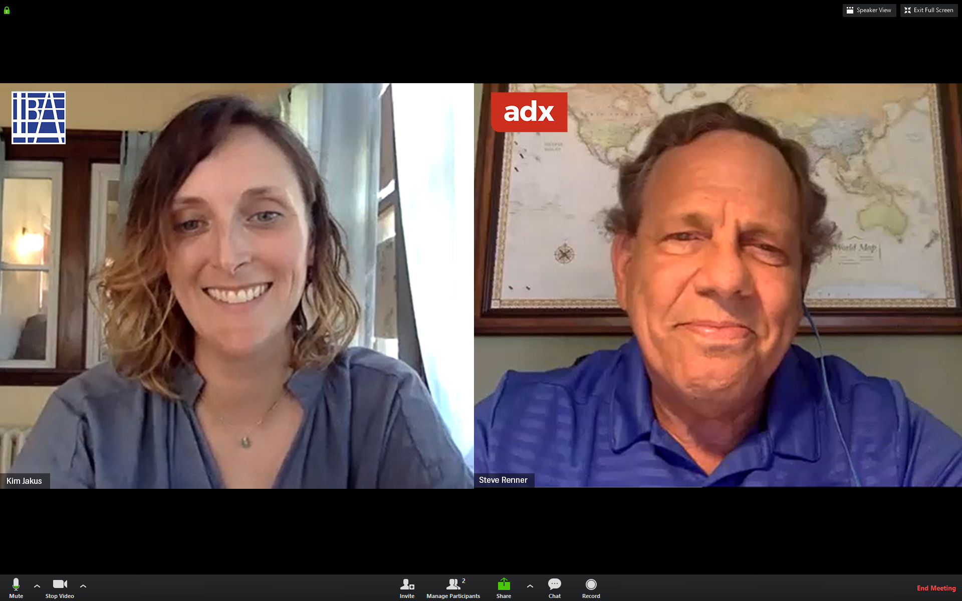 Steve Renner (ADX) and Kim Jakus (LBA) call 2020-06-12