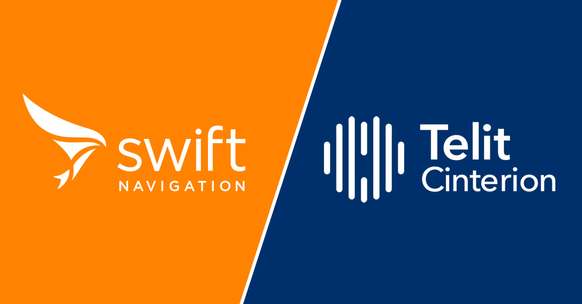 The integration of Swift’s SkylarkTM Precise Positioning Service and Telit Cinterion’s GNSS modules will unlock location-based mobile apps that improve tracking efficiency around the world.