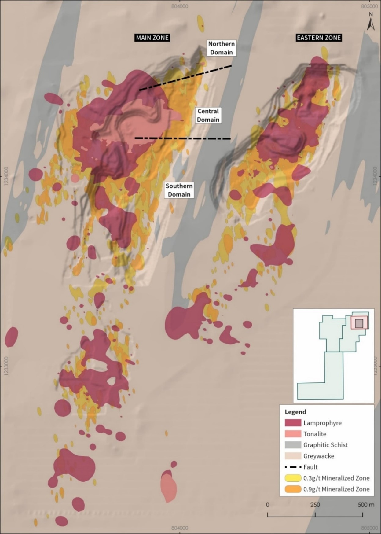 Geology of the Nampala Gold Mine