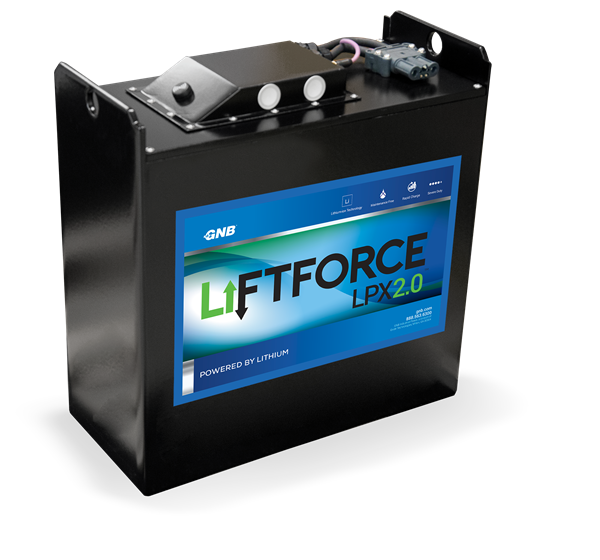 The GNB LiFTFORCE LPX 2.0 has greater energy density, improved integration and communication capabilities and a wider application range – all at a lower cost.