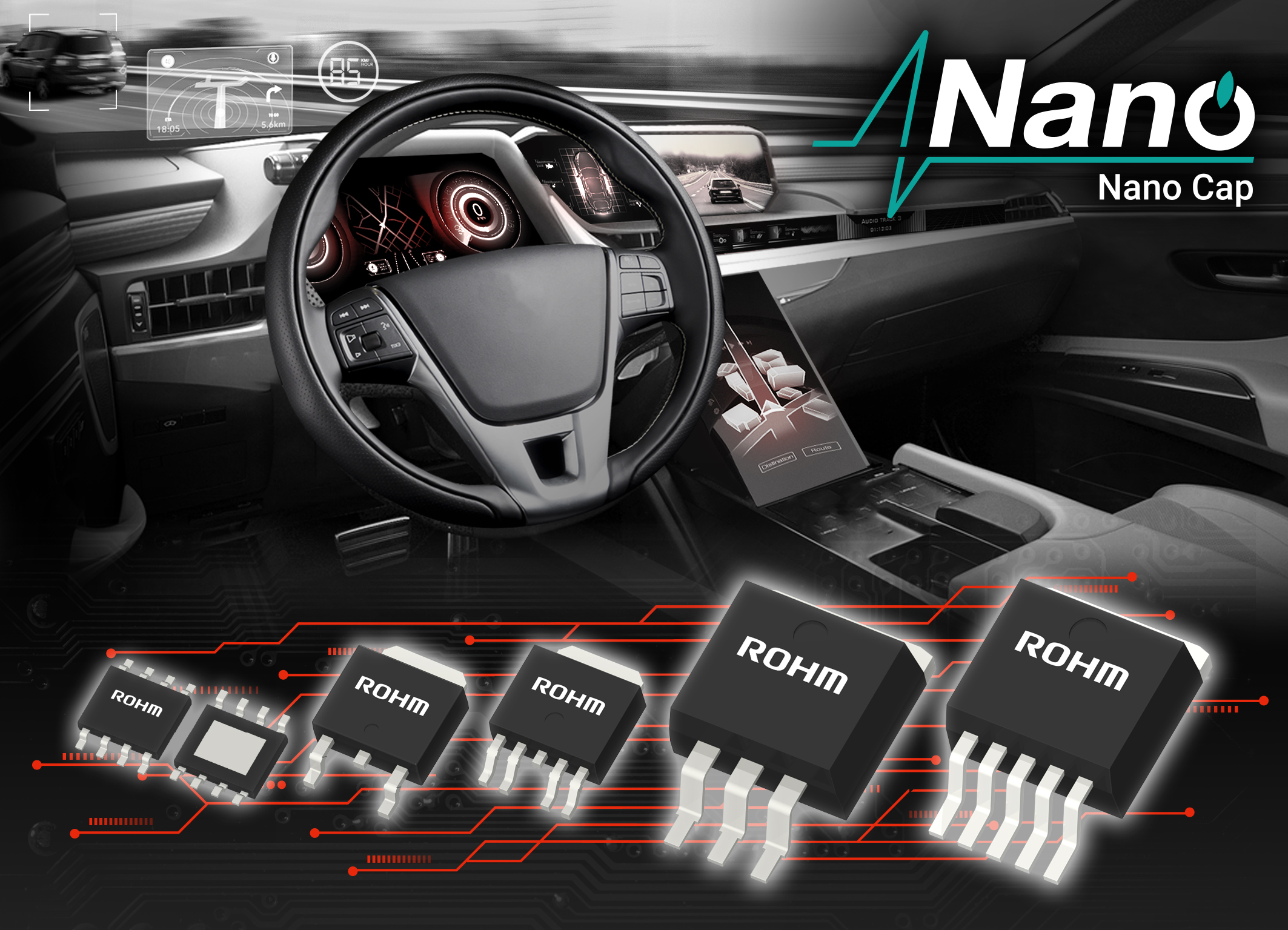 ROHM’s New LDO Regulators with 500mA Output Current: Achieving Stable Operation with Ultra-Small Capacitors