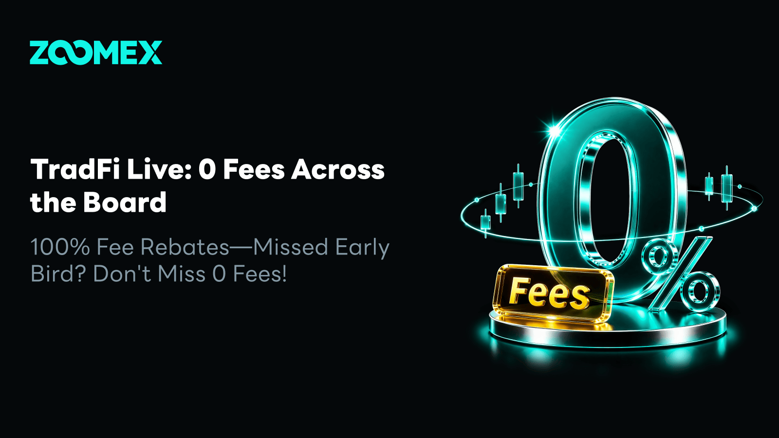 Zoomex Deepens TradFi Push With 50+ Stock Perpetuals and Zero-Fee TradFi