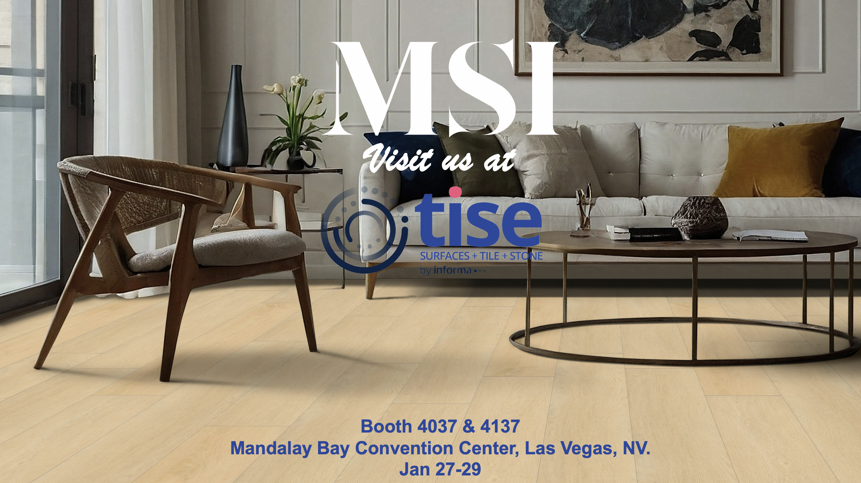 MSI Showcases Innovative New Surfaces at TISE 2026 in Las Vegas