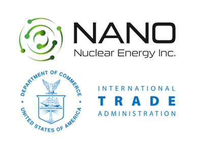 Figure 1 - NANO Nuclear Energy Inc. is one of just 16 civil nuclear entities participating in the U.S. Department of Commerce's International Trade Administration's U.S. Civil Nuclear/SMR Industry Working Group for Southeast Asia.