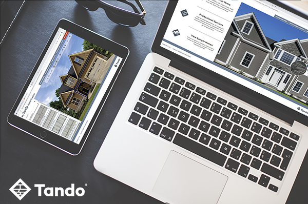 Known for its strikingly realistic visualizations, the updated My Tando Home Creator takes the technology even further to make Tando products even easier to buy and sell with confidence and safety. No software download is ever required, and contractors and dealers can even use the tool to bid on projects without visiting a home thanks the integration of Google Street View. 
