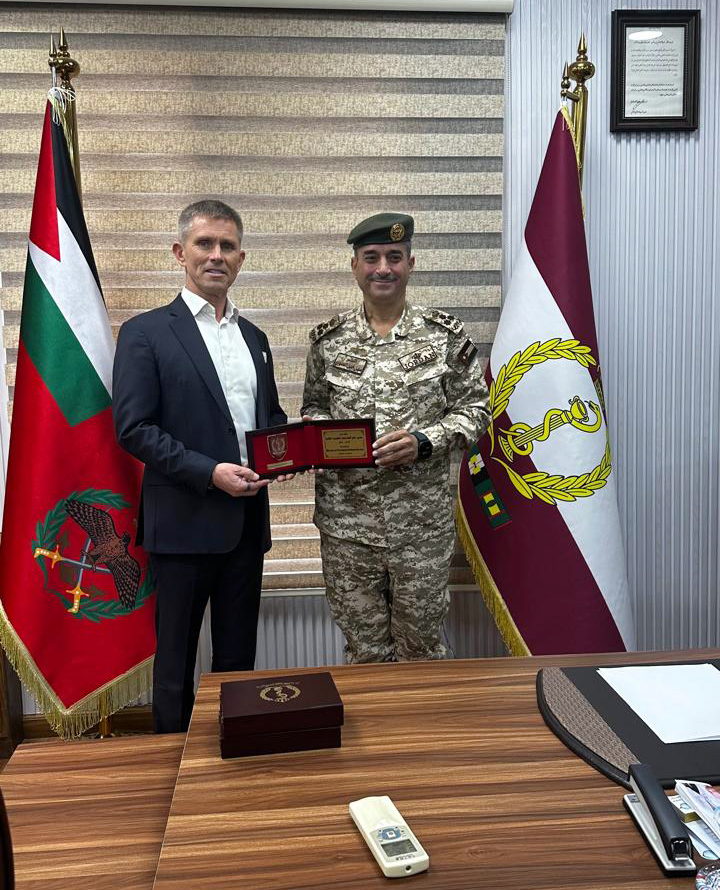 Beam Global CEO Desmond Wheatley was on the ground in Jordan for the deployment and met with the U.S. Ambassador to Jordan and senior officials from the Royal JAF to discuss future opportunities for BeamWell™ deployments to support humanitarian needs, rebuilding efforts and broader deployments in the Middle East.