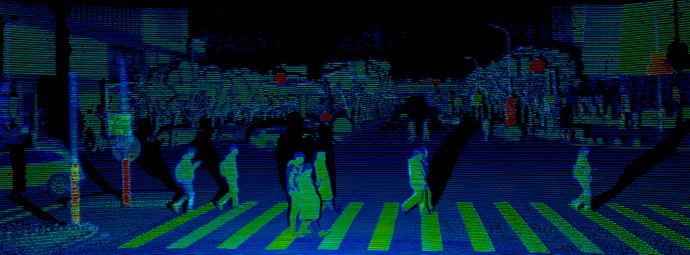 Hesai Lidar Point Cloud