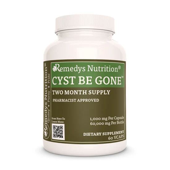 Remedy's Nutrition® Launches Cyst-Be-Gone™ — Advanced Herbal Formula to Support Natural Cyst & Tissue Wellness
