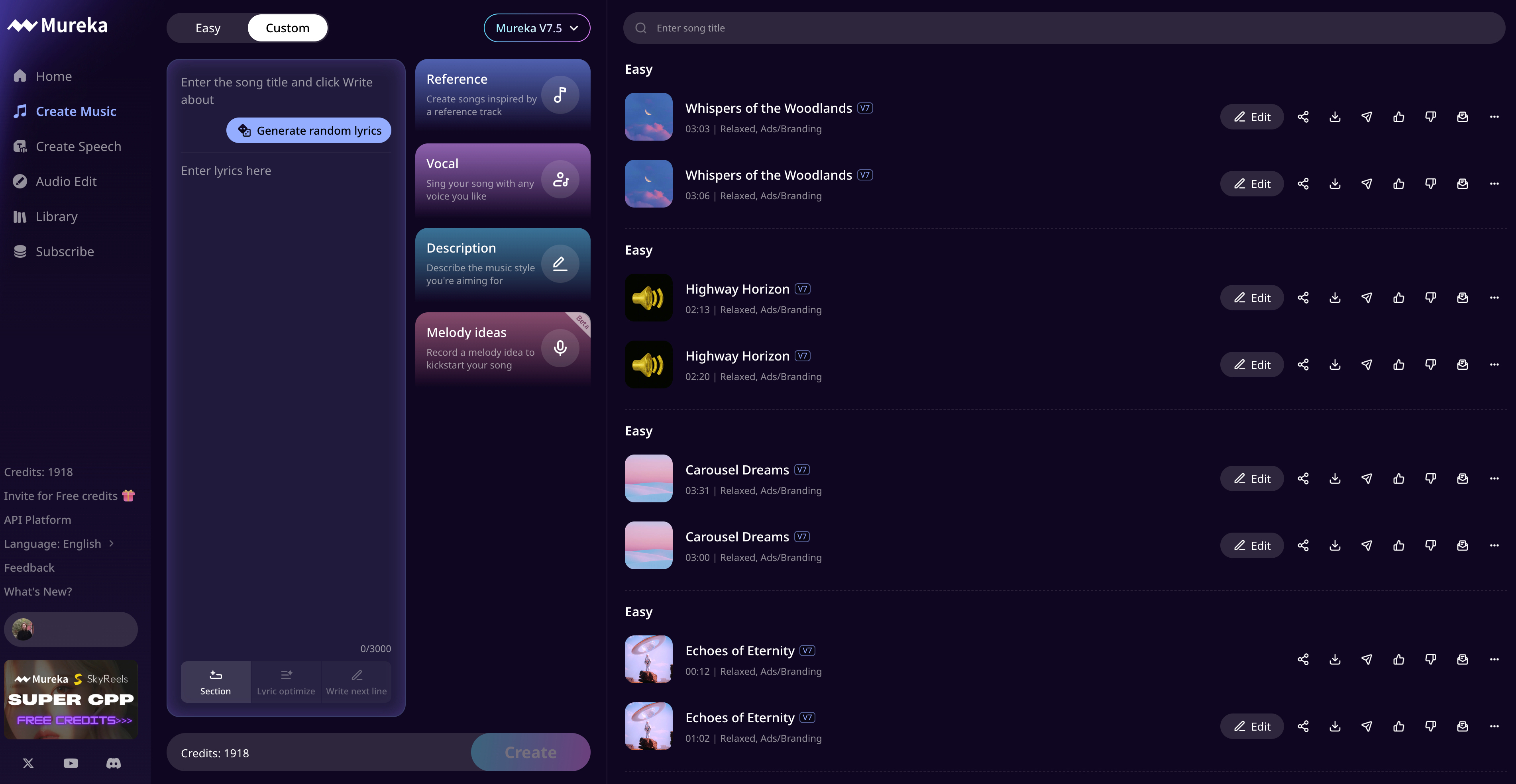 Mureka AI Launches V7.5 Model with Revolutionary Music Quality and Creativity Enhancement