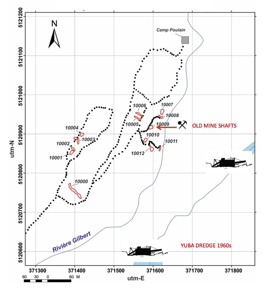 Map Trench Locations