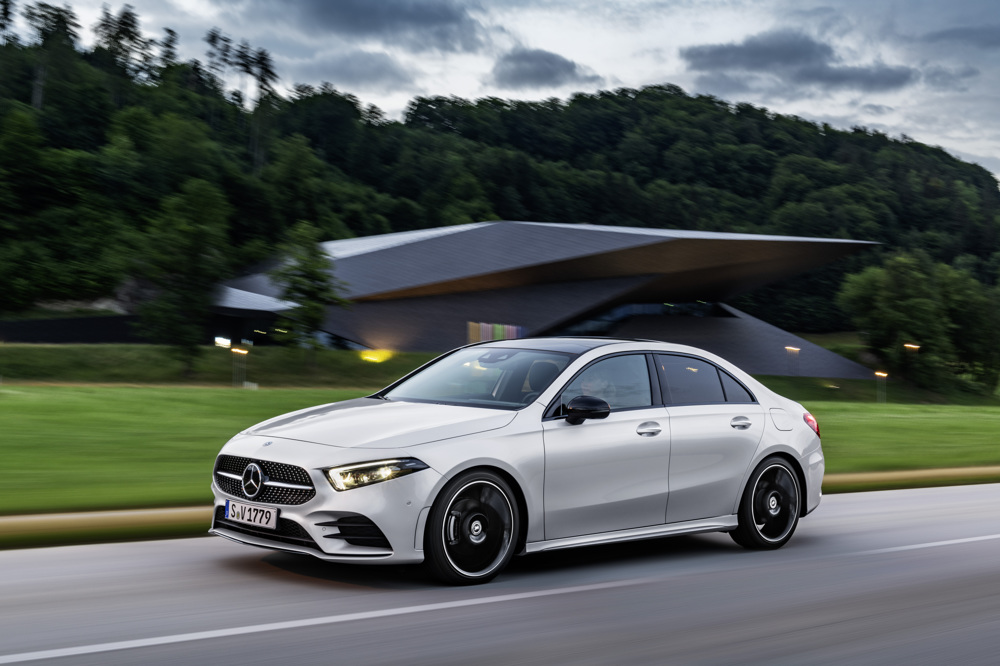 Berline Mercedes-Benz de Classe A de l’année modèle 2020