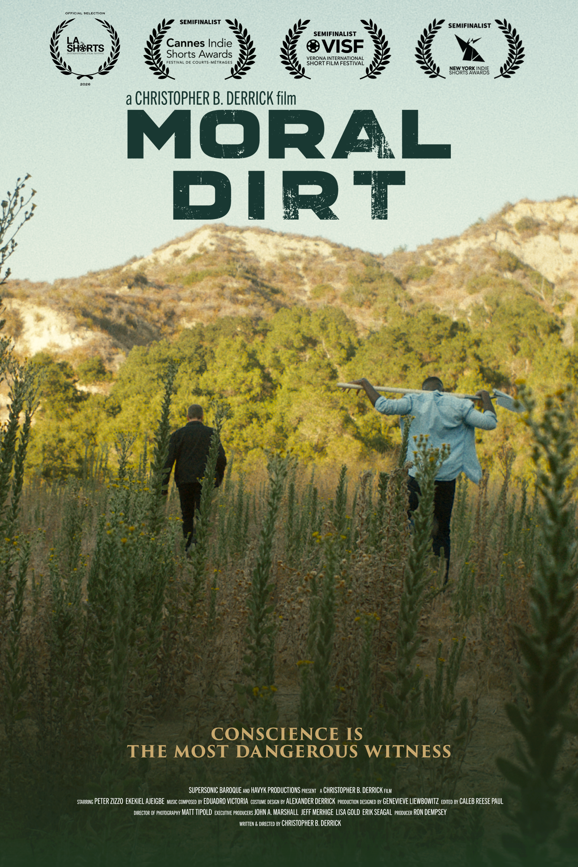 Star Trek: Picard Writer Christopher Derrick's Moral Dirt Premieres at Academy Award® Qualifying LA Shorts International Film Festival