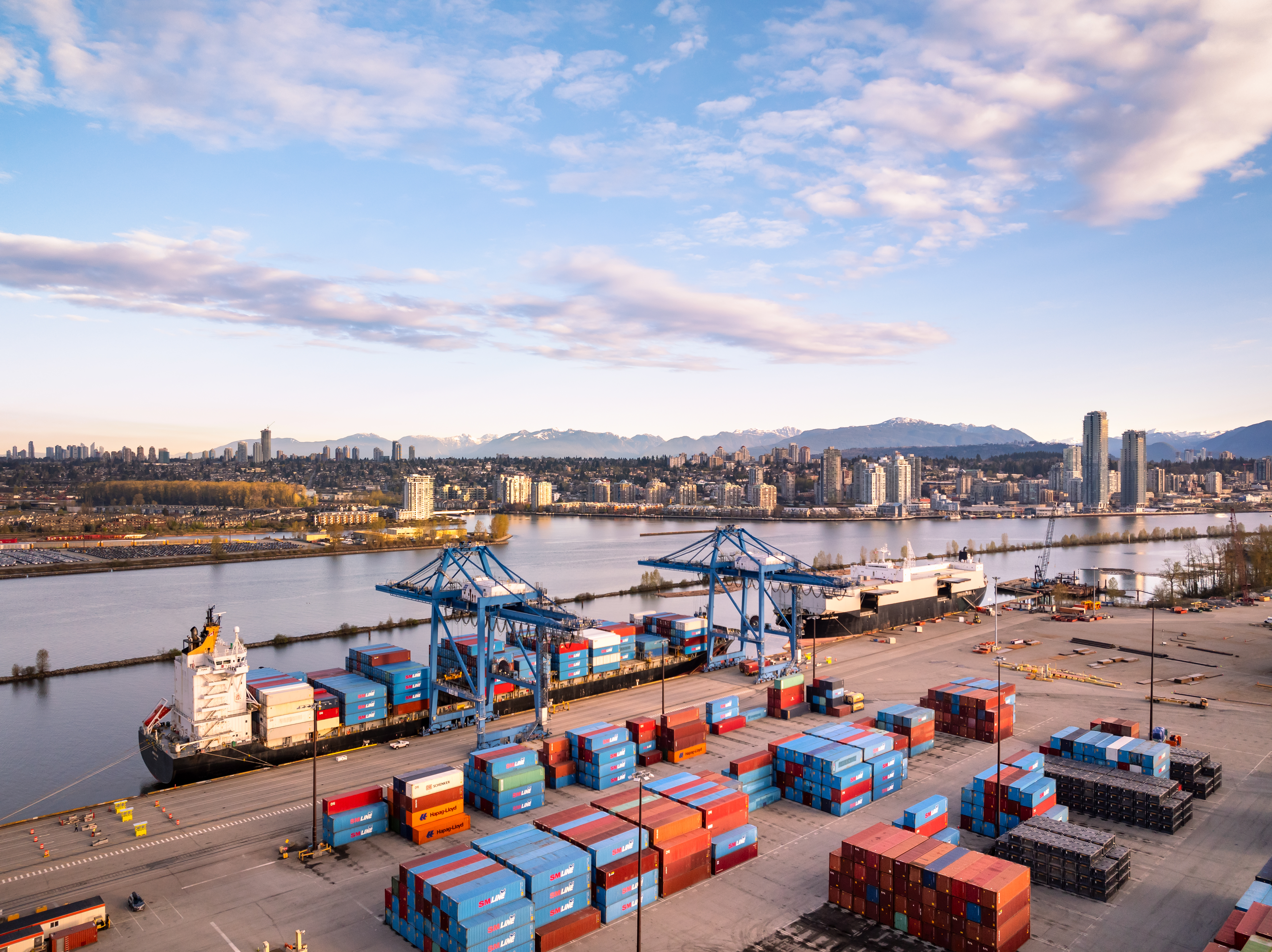 DP World's Terminal at Fraser Surrey