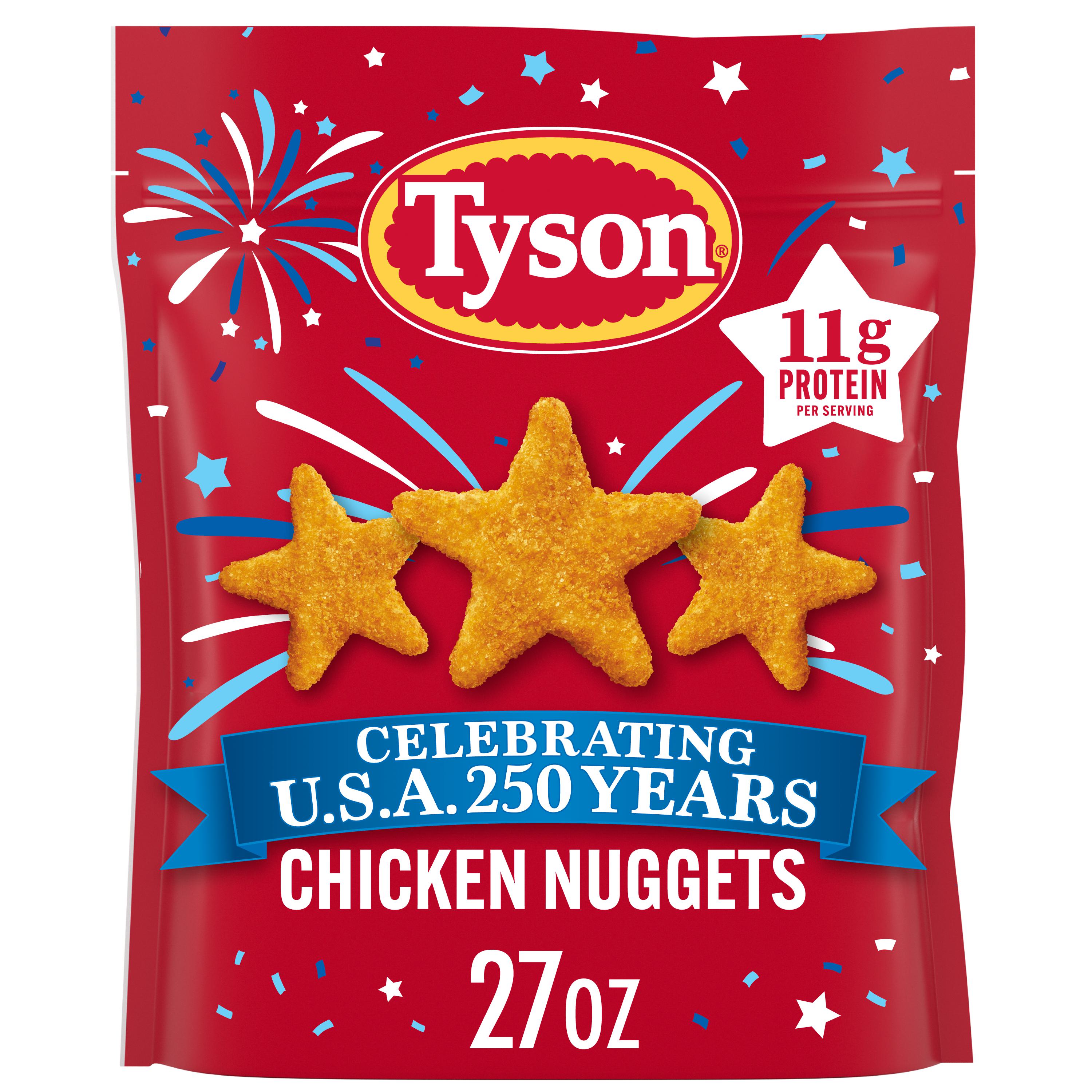 Tyson Chicken Nuggets, Celebrating U.S.A. 250 Years 
