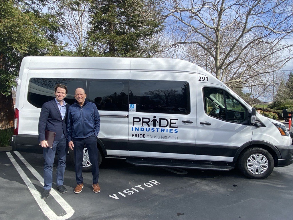 Congressman Kevin Kiley Visits PRIDE Industries to View New Electric Vans Supporting Workforce Inclusion