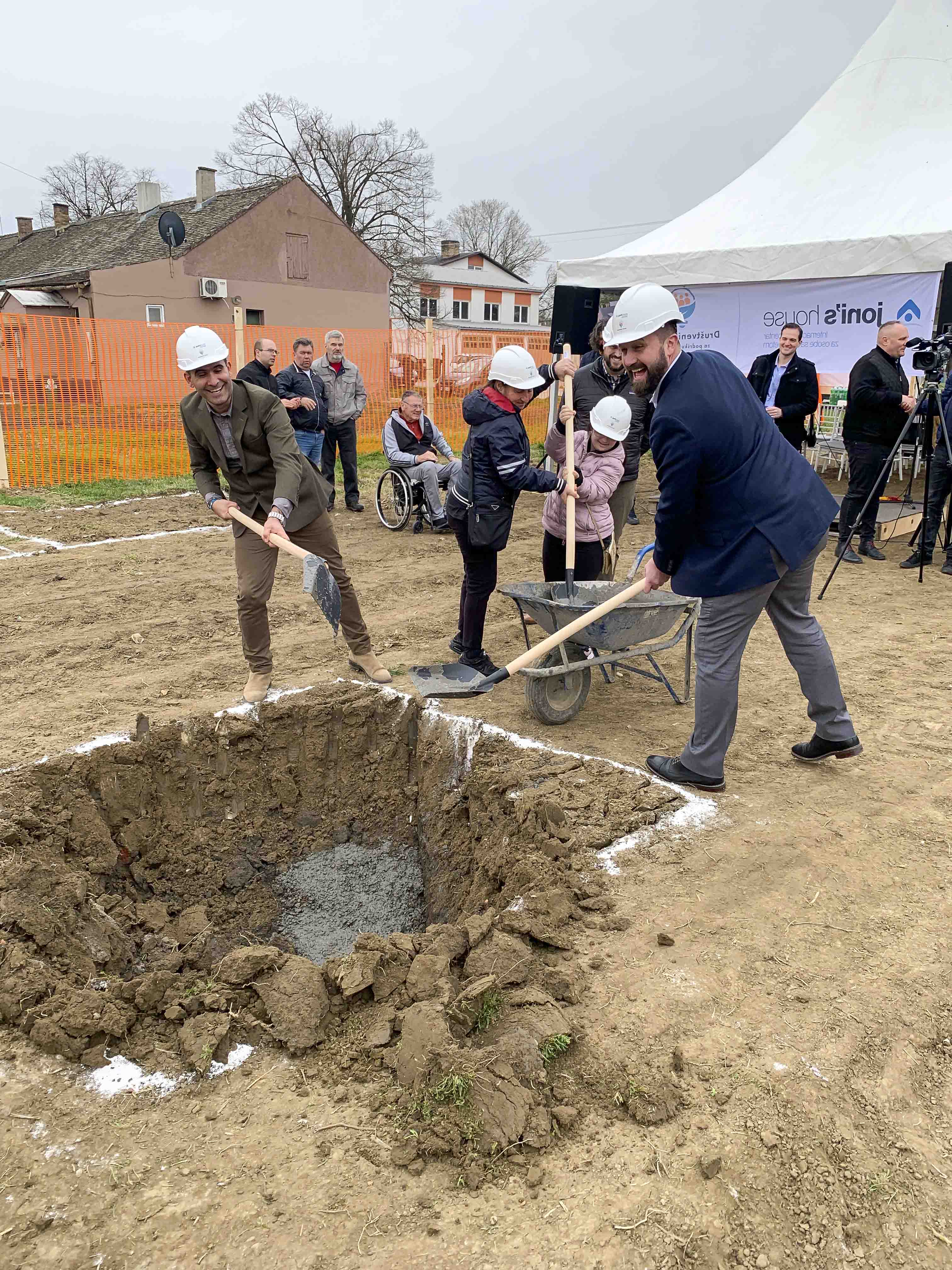 Breaking ground in Opovo