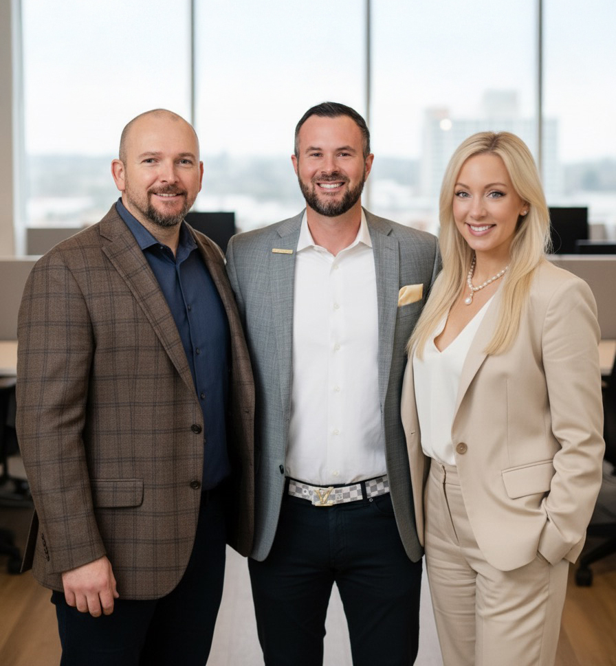 PREMIERE CEO David Keener with Ashby Cook, III and PREMIERE Executive Director Sierra Swartz.