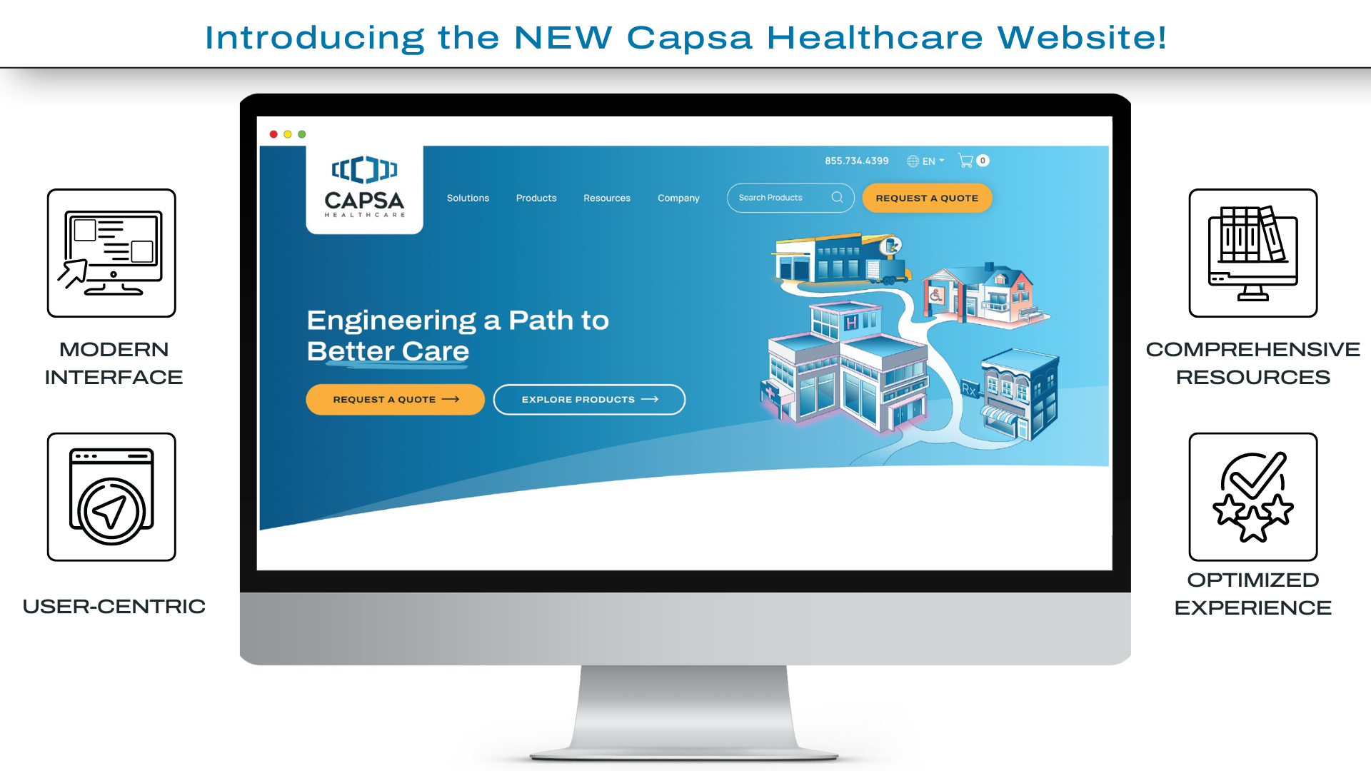 Capsa Healthcare 2024 Website Graphic