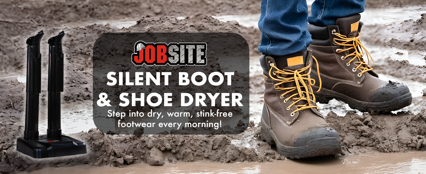 Top-Rated JobSite Silent Boot Dryer Nears 10,000 Amazon Reviews