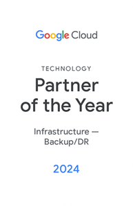 HYCU wins Google Cloud Technology Partner of the Year Award for Backup and DR