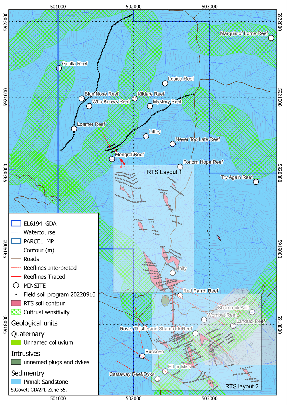 Figure 8 Prospect plan of RTS