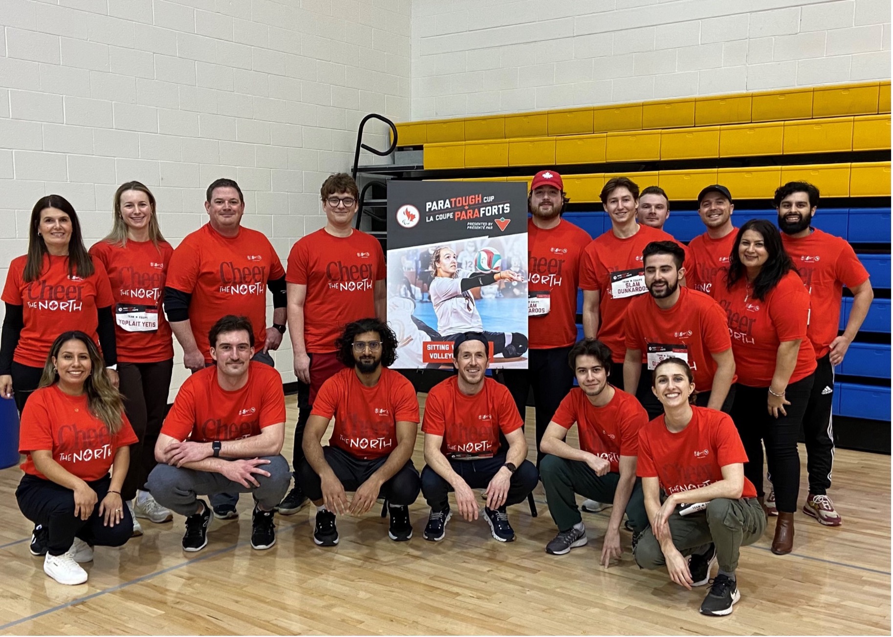 General Mills Canada team members at the ParaTough Cup 