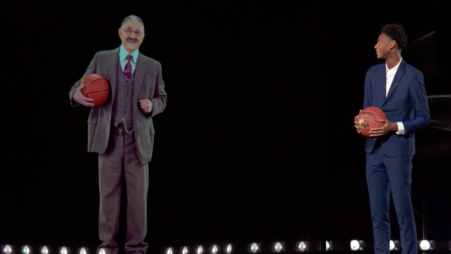 ARHT Media resurrects a hologram of Dr. James Naismith, Inventor of Basketball, for his Induction into Canada's Walk of Fame