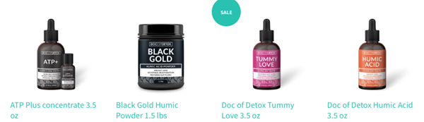 Doc of Detox now offers American consumers several nutritional products that utilize Humic Acid, Fulvic Acid, and Life Crystals.

