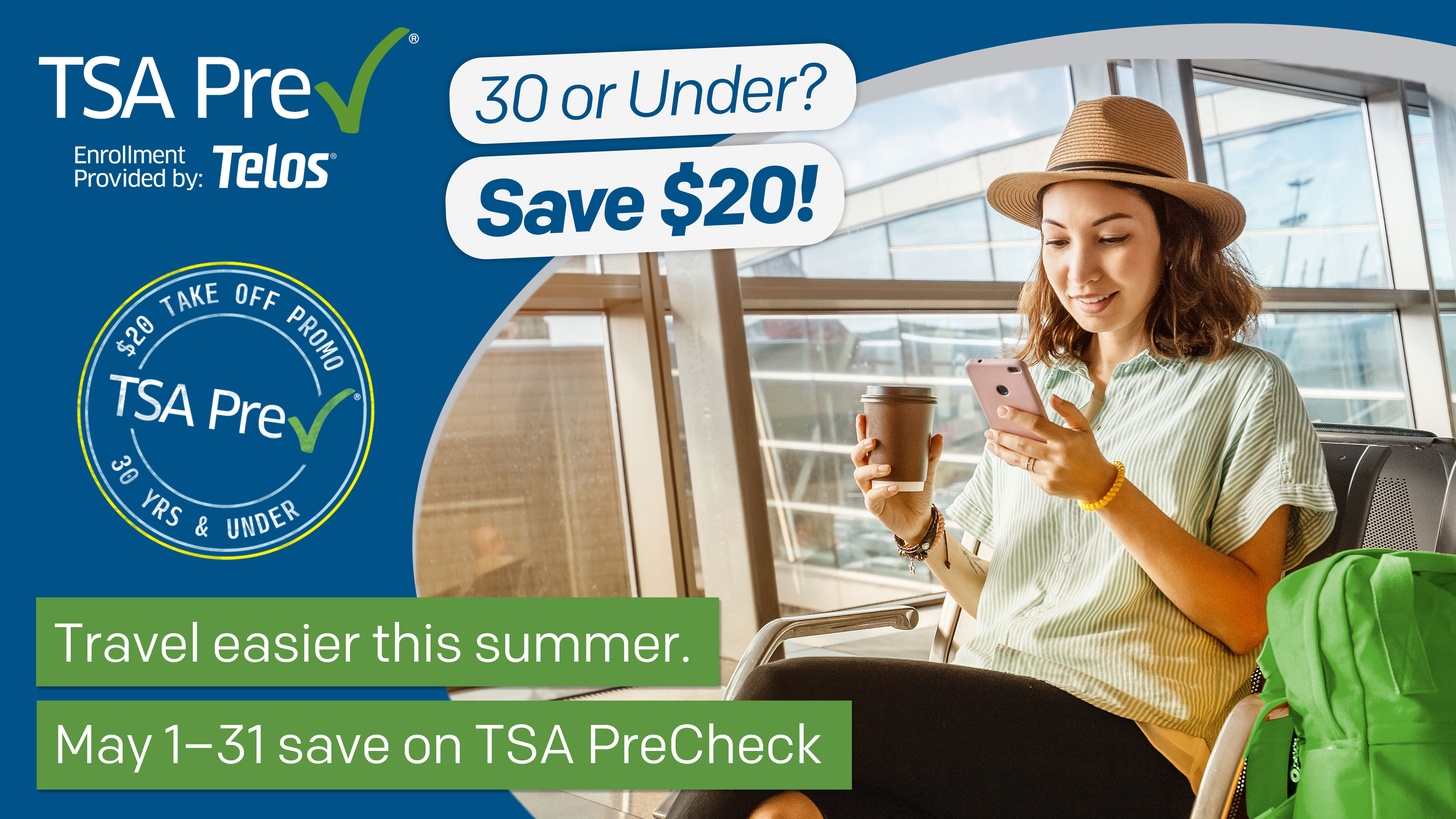 Young Travelers Can Save $20 on TSA PreCheck Enrollment Starting May 1