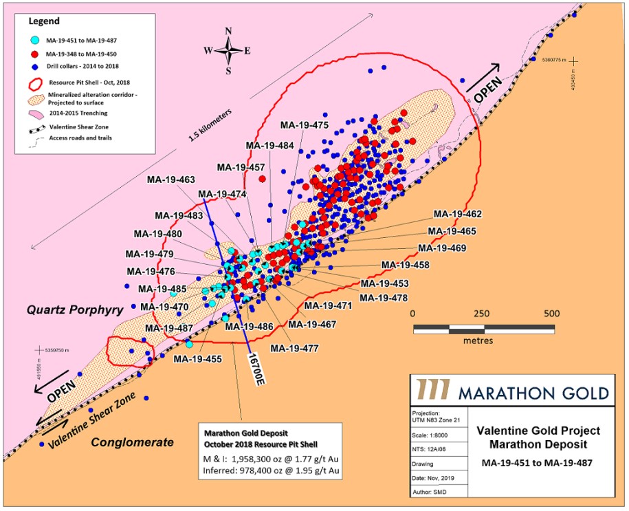 November 18th, 2019 Drill Map