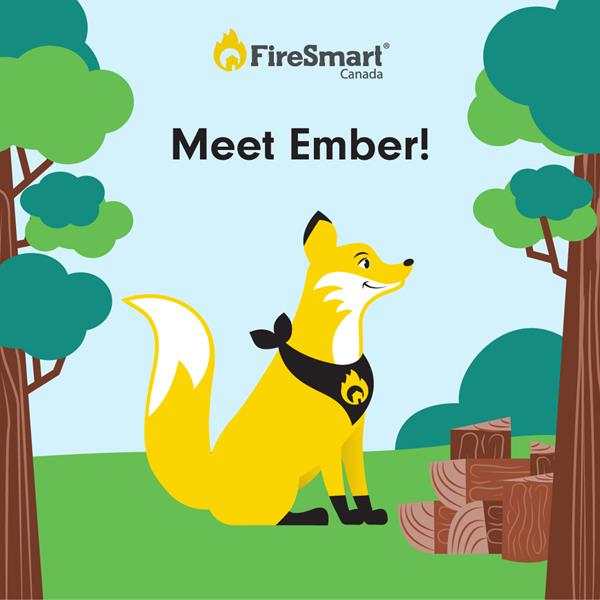 Meet Ember the FireSmart Fox!