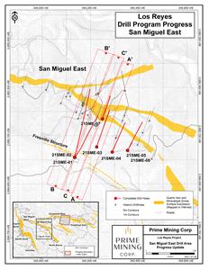 Fig 2 Aug 4 San Miguel Drill Progress