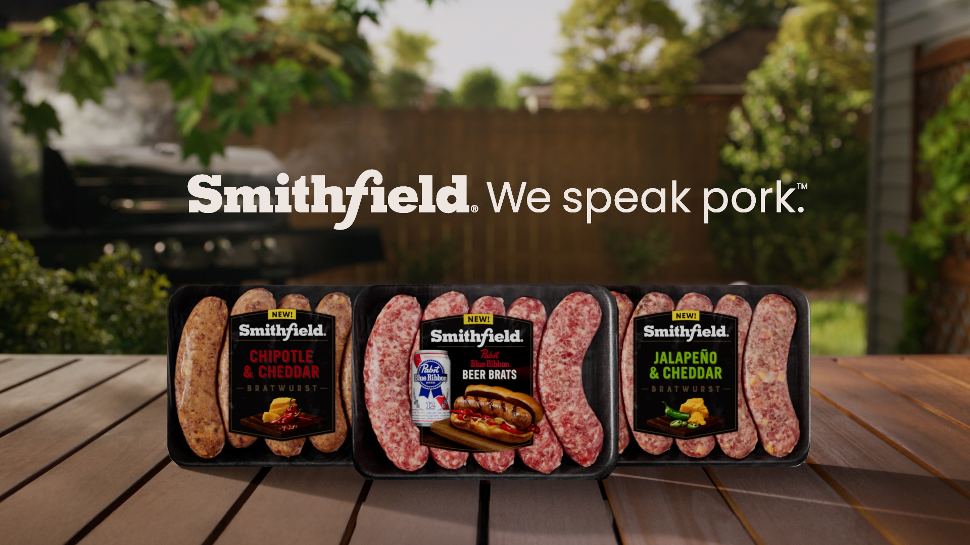 Smithfield Unveils New Bratwurst Lineup Including a Pabst Blue Ribbon Beer Brat