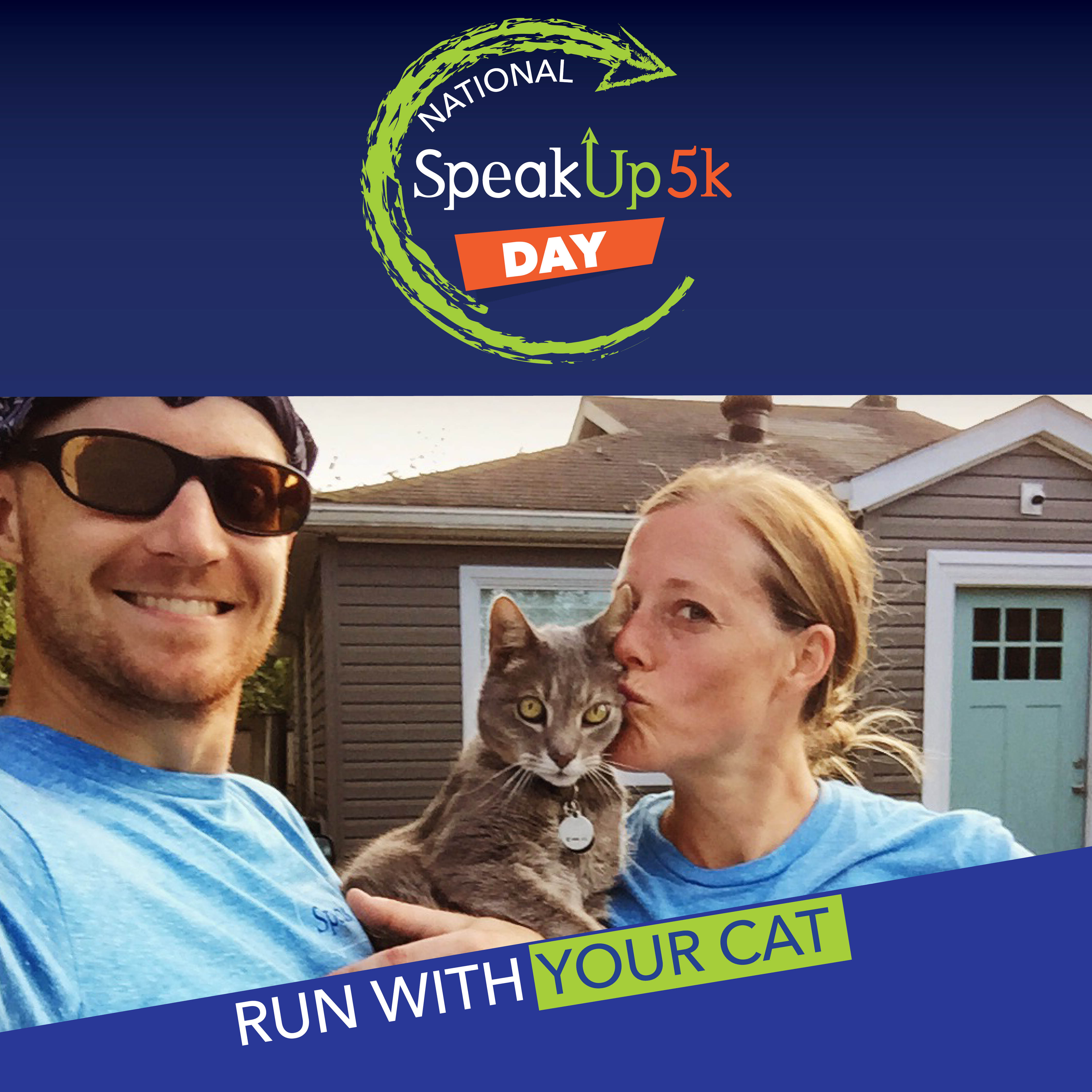 Run With Your Cat, Stroll With Your Kids to Raise Awareness About Teen Anxiety and Depression